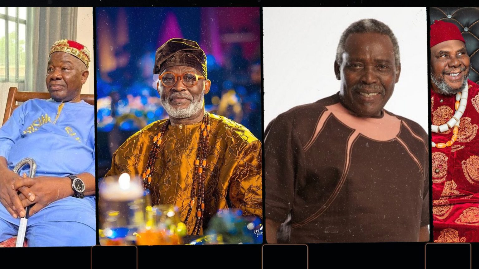 Let’s celebrate these top 5 veteran Nollywood actors