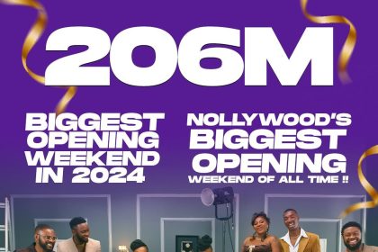  Funke Akindele’s ‘Everybody Loves Jenifa’ shatters box-office records with ₦206 million in its opening weekend