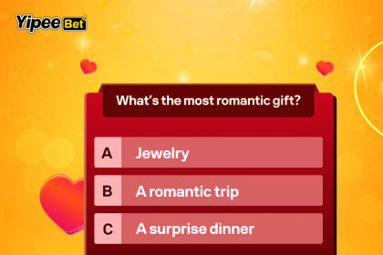 Yipeebet Valentine’s Special Quiz: Do You Know Your Valentine’s Luck?