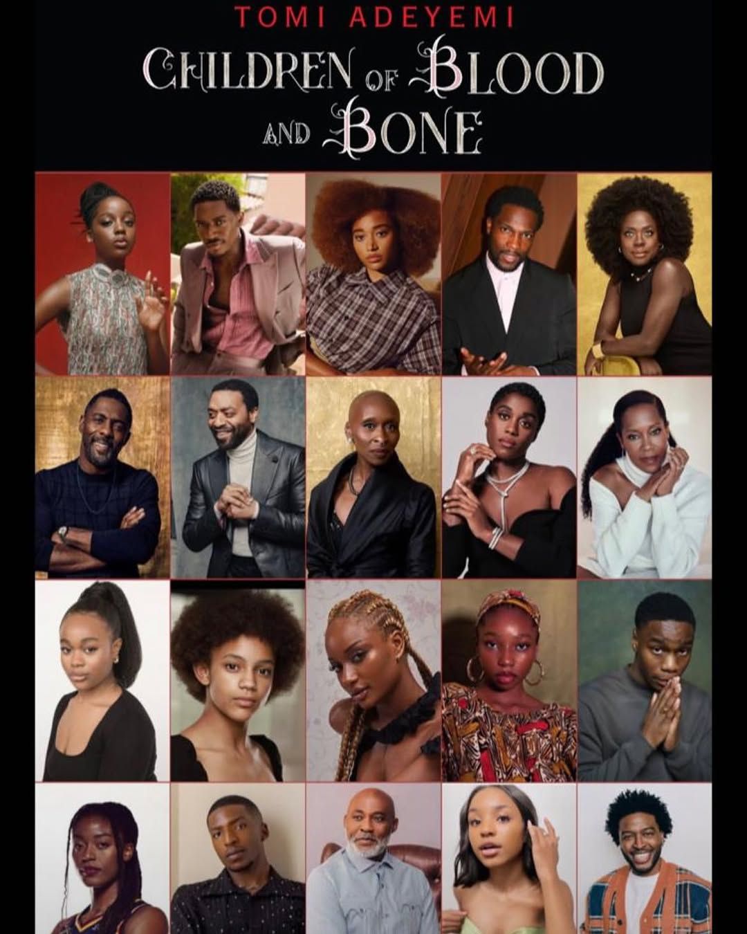 ‘Children of Blood and Bone’ expands its cast with Nollywood faces including RMD, Ayra Star and others