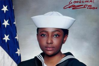 Grace-Charis Bassey says goodbye to Nollywood, becomes a U.S. Navy Sailor and citizen