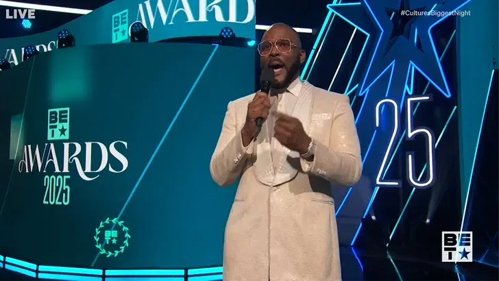 ‘They’re trying to erase us, keep leaving footprints’ – Tyler Perry gets real at BET Awards