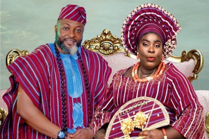Actor Peter Ijagbemi weds TV presenter Folajogun Akinlami in intimate ceremony