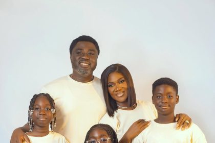 Mercy Johnson-Okojie reflects on family values in new photoshoot with husband and children
