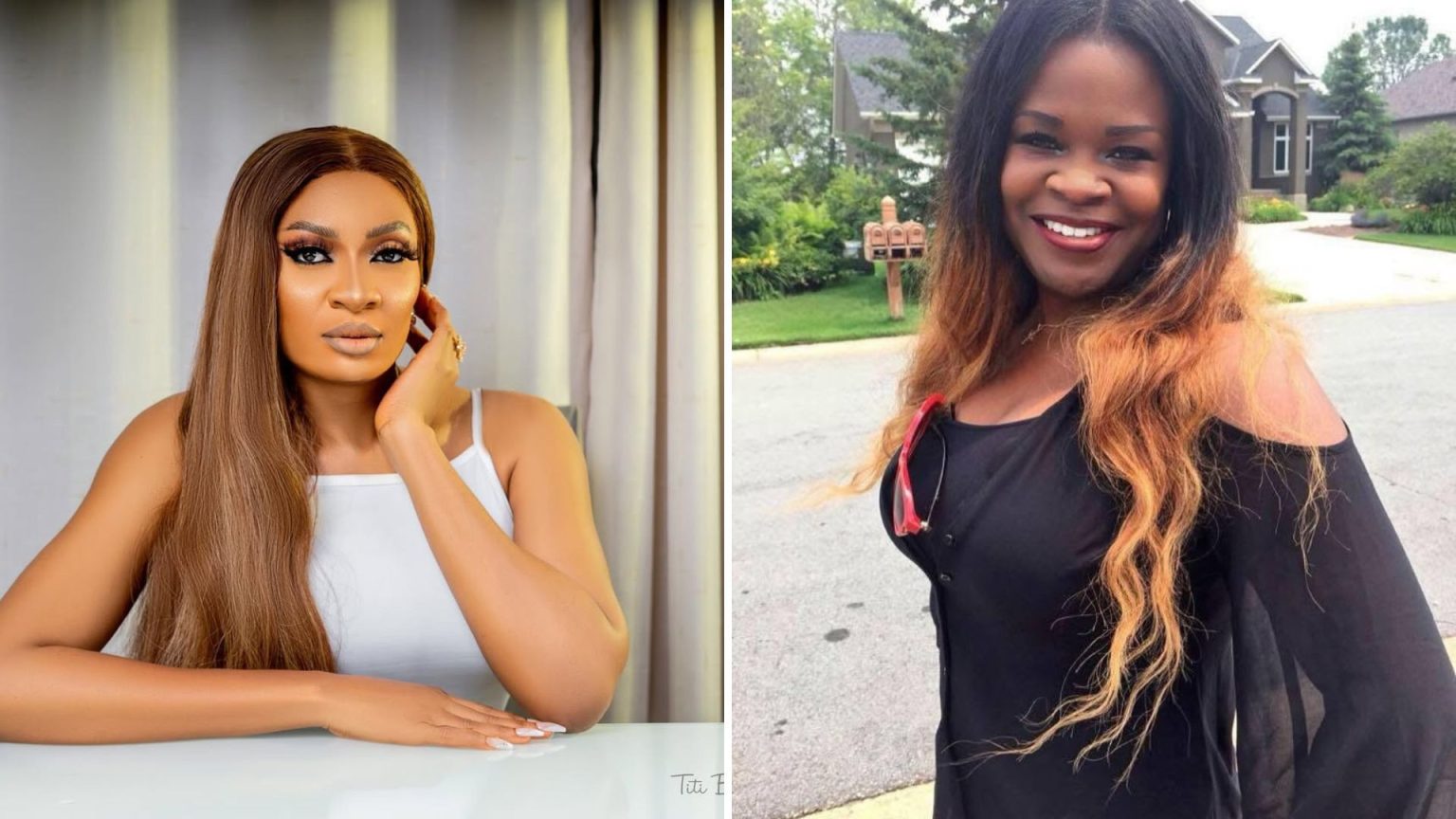 ‘Leave Me Alone!’ – Yinka Theisen blasts May Edochie over cyberbullying